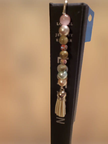 Beaded Bookmark with Tassel