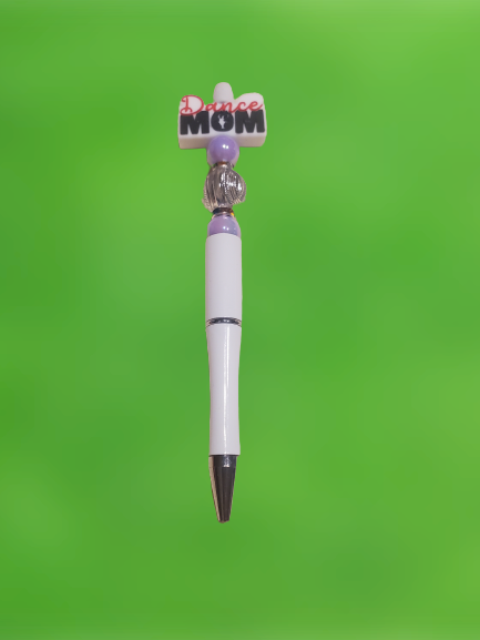 Dance Mom Beaded Pen