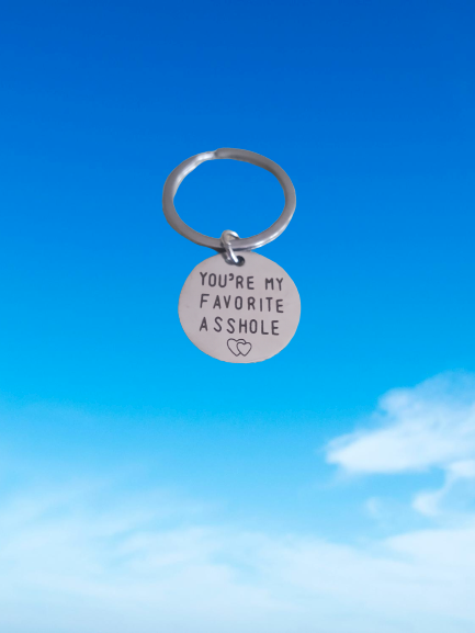 "YOU'RE MY FAVORITE ASSHOLE" Add On Tag