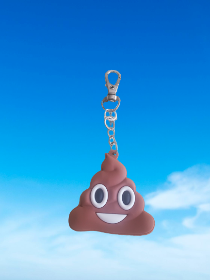 Poop Emoji Backpack Tag / Zipper Pull