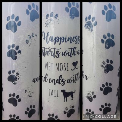 Pet Themed Choice of 20 Ounce Stainless Steel Tumbler