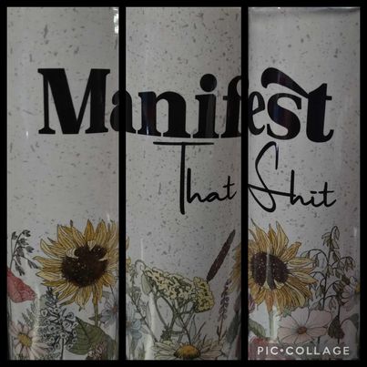 Inspirational Themed Choice of 20 Ounce Stainless Steel Tumblers