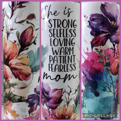 Mom Themed Choice of 20 Ounce Stainless Steel Tumbler