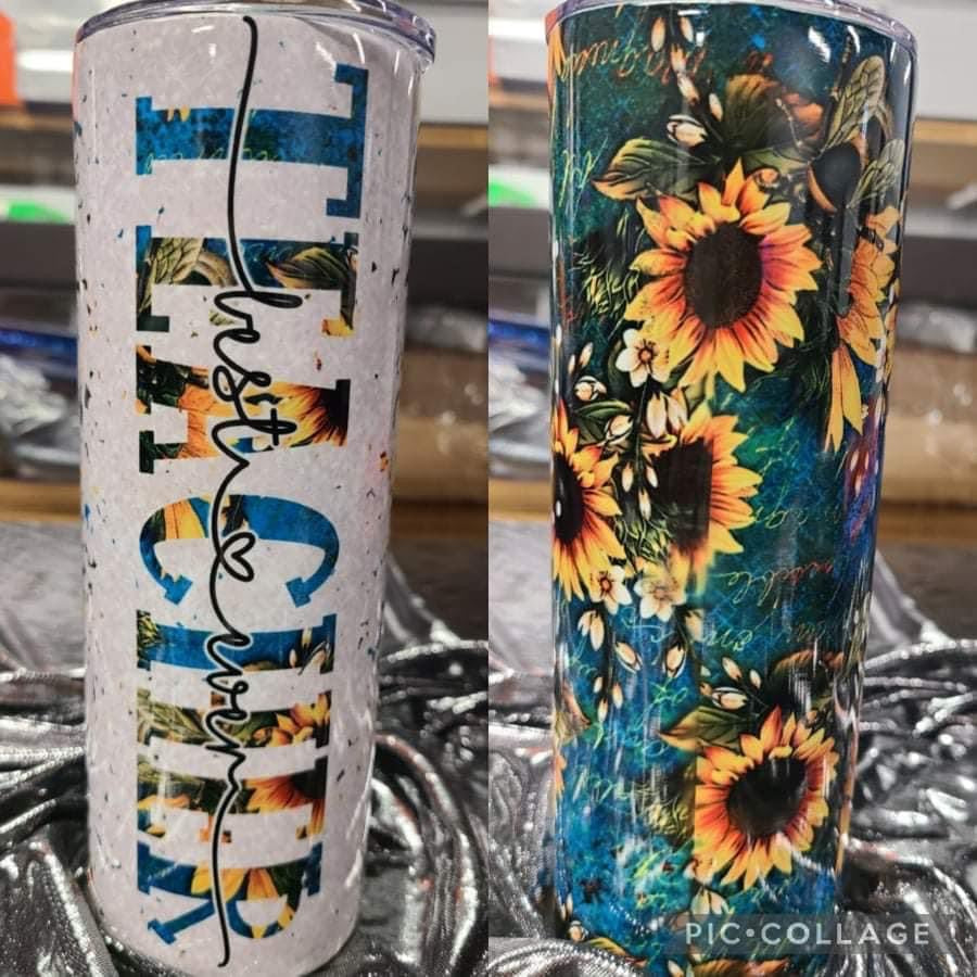 Teacher Themed Choice of 20 Ounce Stainless Steel Tumbler